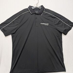 Mercury Pro Team Polo Shirt Gray XXL by Sport-Tek Fishing Shirt